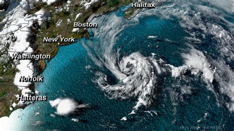 Subtropical Depression Four Forms Off The Northeast Us Coast Cnn