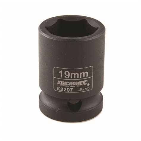 1 metre is equal to 1000 mm, or 39.370078740157 inches. Kincrome 19mm 1/2" Drive Impact Socket | Bunnings Warehouse