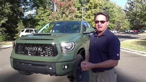 What Makes 2020 Tundra Trd Pro In Army Green So Special Youtube
