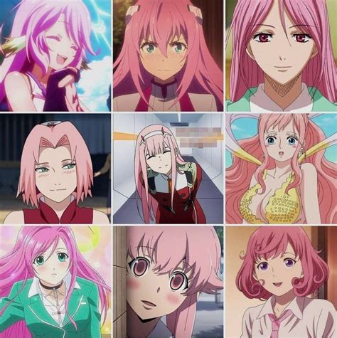 best pink haired anime girl 🌸 what do you think 😍😍 ⏩ don t click here 👉🏿