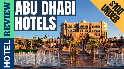 Abu Dhabi Hotels Best Hotels In Abu Dhabi Under 100 Youtube