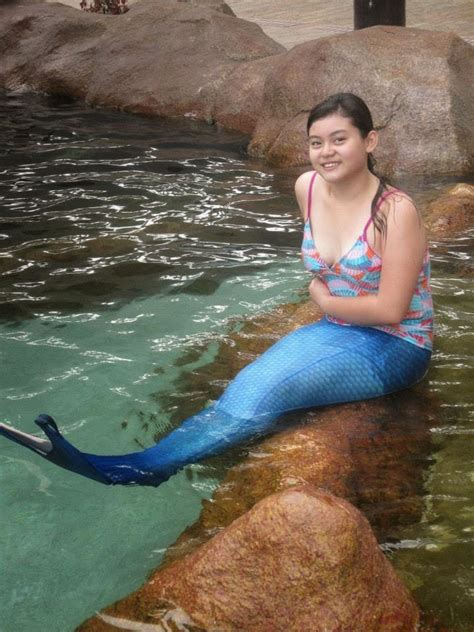 Brunasian Thoughts Mermaid Swim Experience At Manila Ocean Park