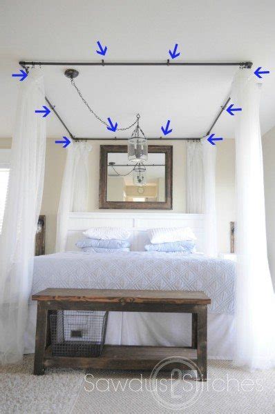 Pvc Bed Canopy Sawdust 2 Stitches