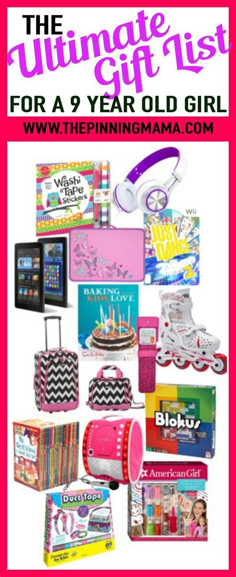 We have a great mix of gifts that every little princess would love to get! The Ultimate Gift List for a 9 Year Old Girl | 9 year old ...