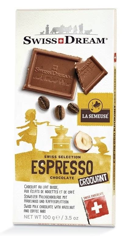 Swiss Dream Milchschokolade Espresso 100g Swiss Finest