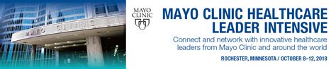 Mayo Clinic Healthcare Leader Intensive Conferences By Qxmd