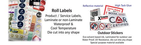 Roll Labels Langley Signs And Printing Ltd