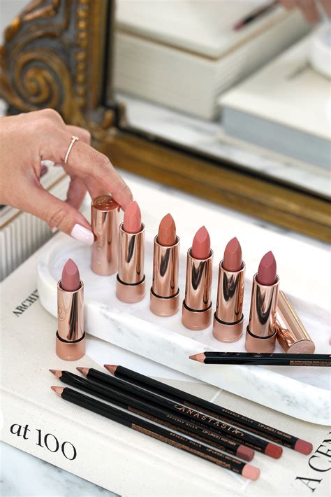 New Anastasia Beverly Hills Lipsticks And Lip Liners The Beauty Look Book