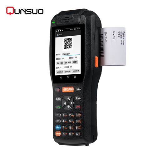 Payment Pos Terminal Handheld Printer 58mm Nfc 2d Barcode Scanner