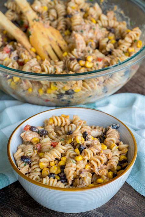 Crunchy Barbecue Ranch Pasta Salad 12 Tomatoes