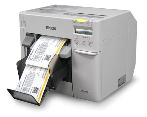 Epson Securcolor Inkjet Label Printer For On Demand High Quality Color