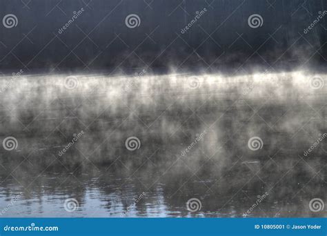 Mist Over Water Stock Image Image Of Calm Sunrise Mist 10805001