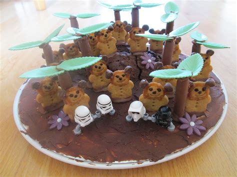 Star Wars Themed Food For Star Wars Day Gingerbread Ewoks In