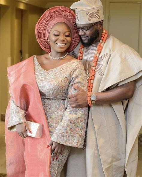 Yoruba Weddings Attire For Couples~ Yoruba Weddings African