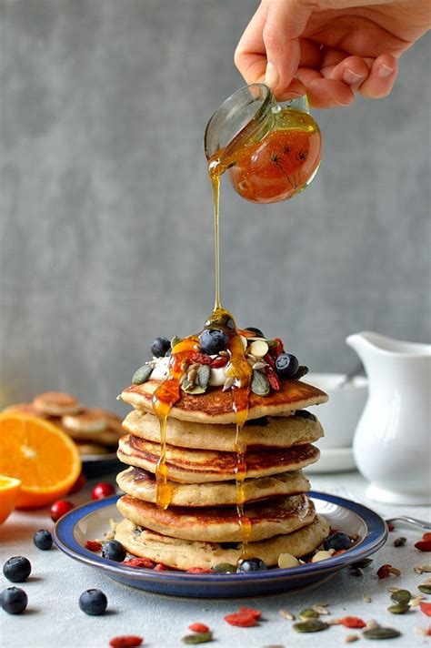 Healthy Superfood Pancakes An Indulgent Breakfast That Is Packed Full