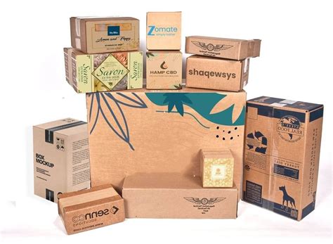 Custom Printed Kraft Packaging Boxes Wholesale With Logo