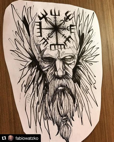 65kbest Viking Tattoo And Art Auf Instagram „tattoo Artist Ig 🇧🇷