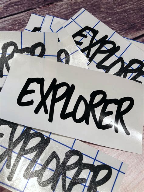 Explorer Stickers Svg