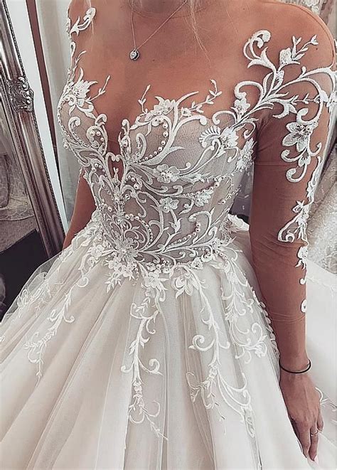 Great savings & free delivery / collection on many wedding dresses └ wedding & formal occasion └ specialty └ clothes, shoes & accessories all categories antiques art baby books, comics. 235.50 Chic Tulle Jewel Neckline Ball Gown Wedding ...
