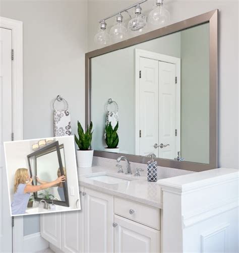 mirror frames for mirrors mirrormate frames bathroom mirror makeover bathroom mirror design