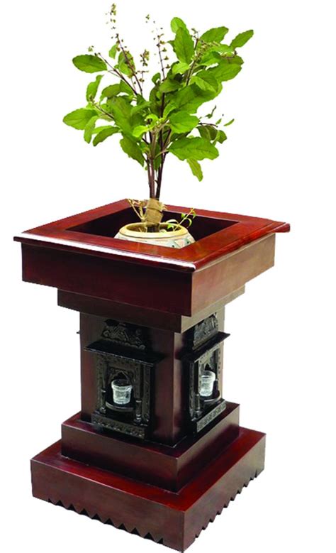The Holy Plant Tulsi Plant Tulsi Pot Temple Design For Home