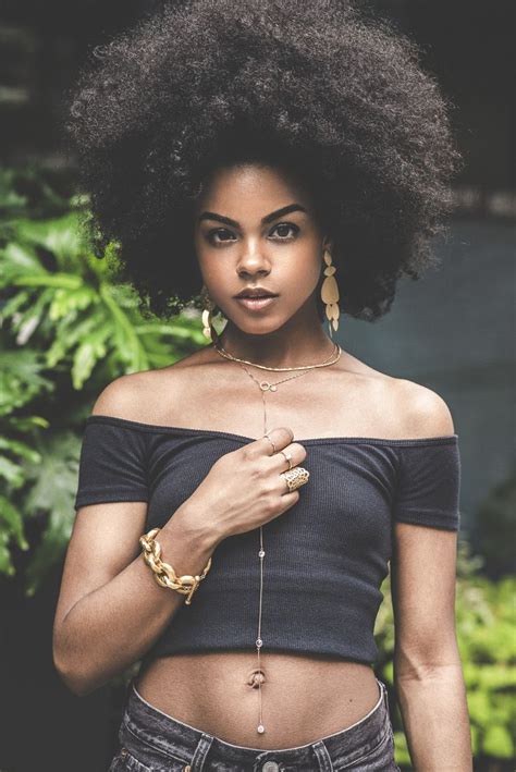 20 Black Female Afro Model Latesthairstyles
