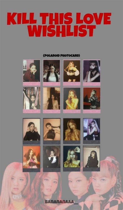 Scan Blackpink Jisoo From Kill This Love Mini Album Photobook Photo