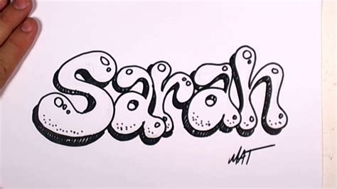 Graffiti Writing Sarah Name Design 36 In 50 Names Promotion Graffiti