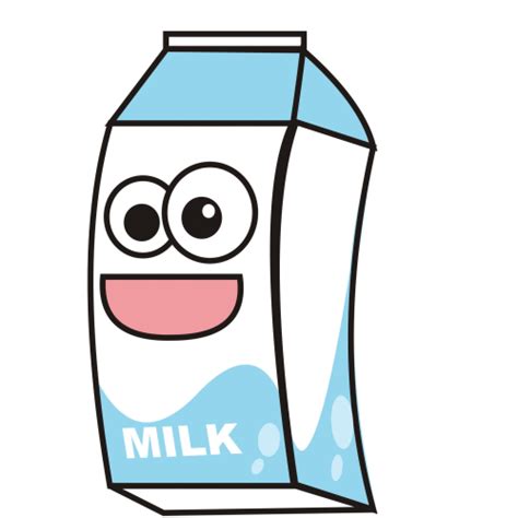 Milk Clipart With Face Clip Art Library