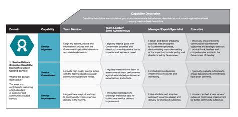 Learn From These Capability Framework Examples Acorn