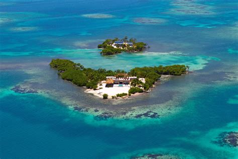 About Gladden Private Island Belize Barrier Reef Central America