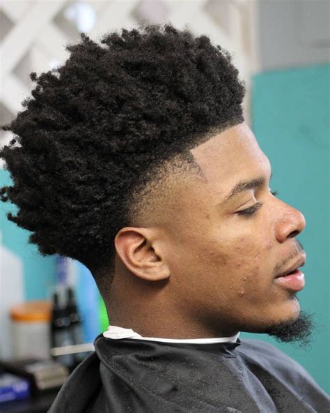 Temp Fade Haircut Taper Fade Haircut Tapered Haircut Black Men Haircuts Black Men Hairstyles