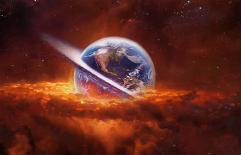 Fondos De Pantalla Planeta Tierra Nebulosa Atmósfera Universo