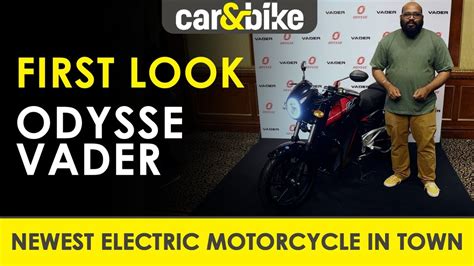 Odysse Vader Electric Motorcycle First Look Youtube