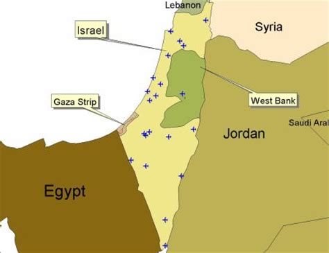 Crash course world history 223. Ligging Palestina/Israël | Israël en Palestina