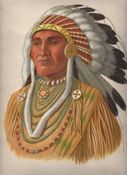 Native Americanindian Chief The Graphics Fairy