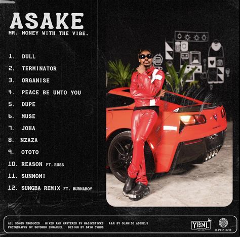Asake Unveils Debut Album Mr Money With The Vibe P M News