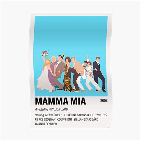 mamma mia minimalist poster digital download ubicaciondepersonas cdmx gob mx