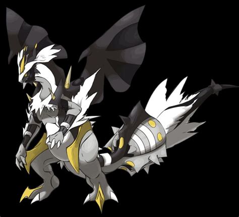 Zekrom Reshiram Kyurem ¿¿ Pokemon Pokemon Fusion Art