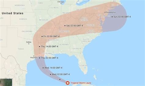 View Hurricane Laura Tracker Map Background Best News