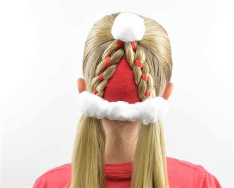 10 Crazy Christmas Hairstyles With Decorated Ornaments You Should Try