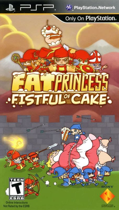 Fat Princess Fistful Of Cake For Psp Mobygames