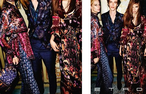 Ad Campaign Etro Springsummer 2016 Lexi Boling And Avery Blanchard By