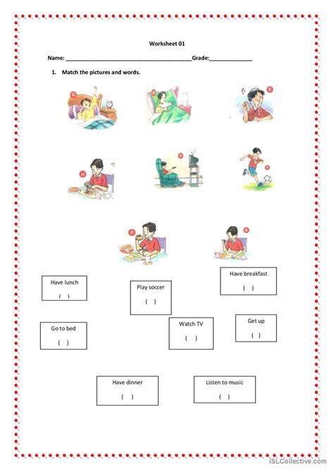 My Daily Routines English Esl Worksheets Pdf And Doc