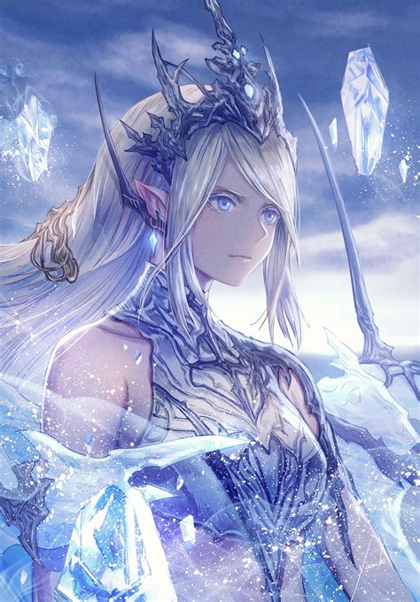Shiva Final Fantasy And 1 More Drawn By Anbeyoshirou Danbooru