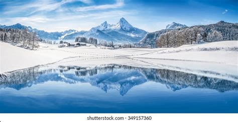 95931 Snowy Mountains Lake Images Stock Photos And Vectors Shutterstock