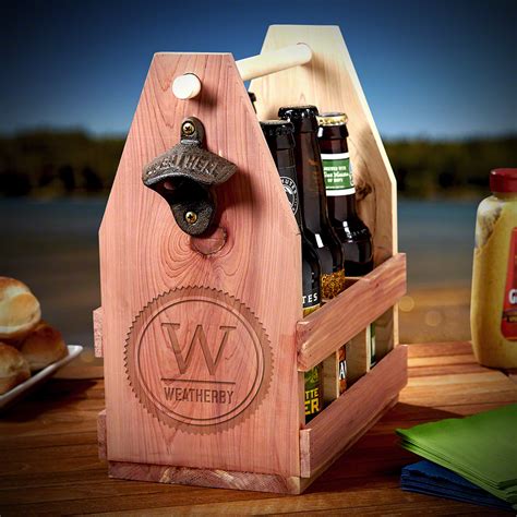 Thurston Custom Summit Wooden Beer Caddy