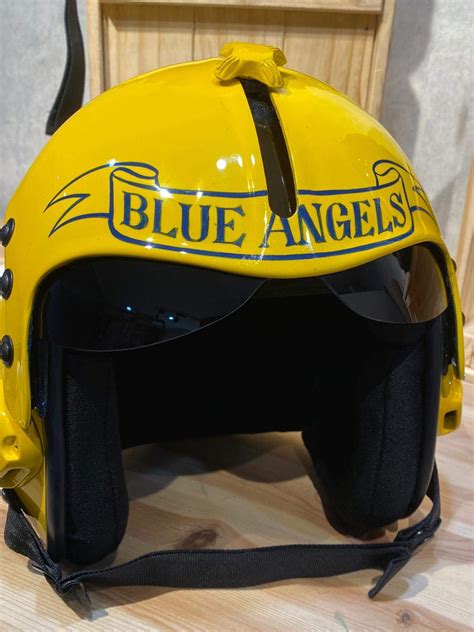 Buy Polyst Fighter Pilot Blue Angels Helmet From Top Gun Movie Prop