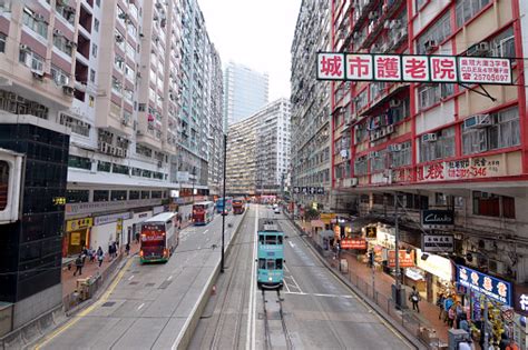 Kings Road North Point Hong Kong Stock Photo Download Image Now Istock