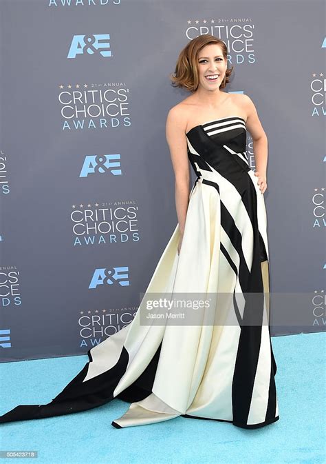 Actress Eden Sher Attends The 21st Annual Critics Choice Awards At